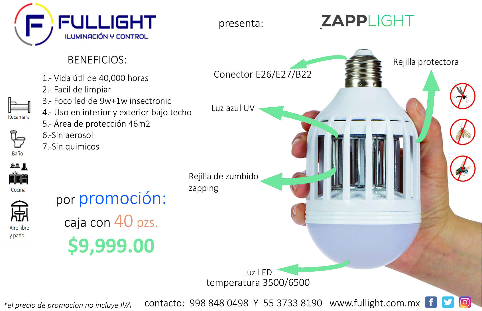 promoción Zapplight